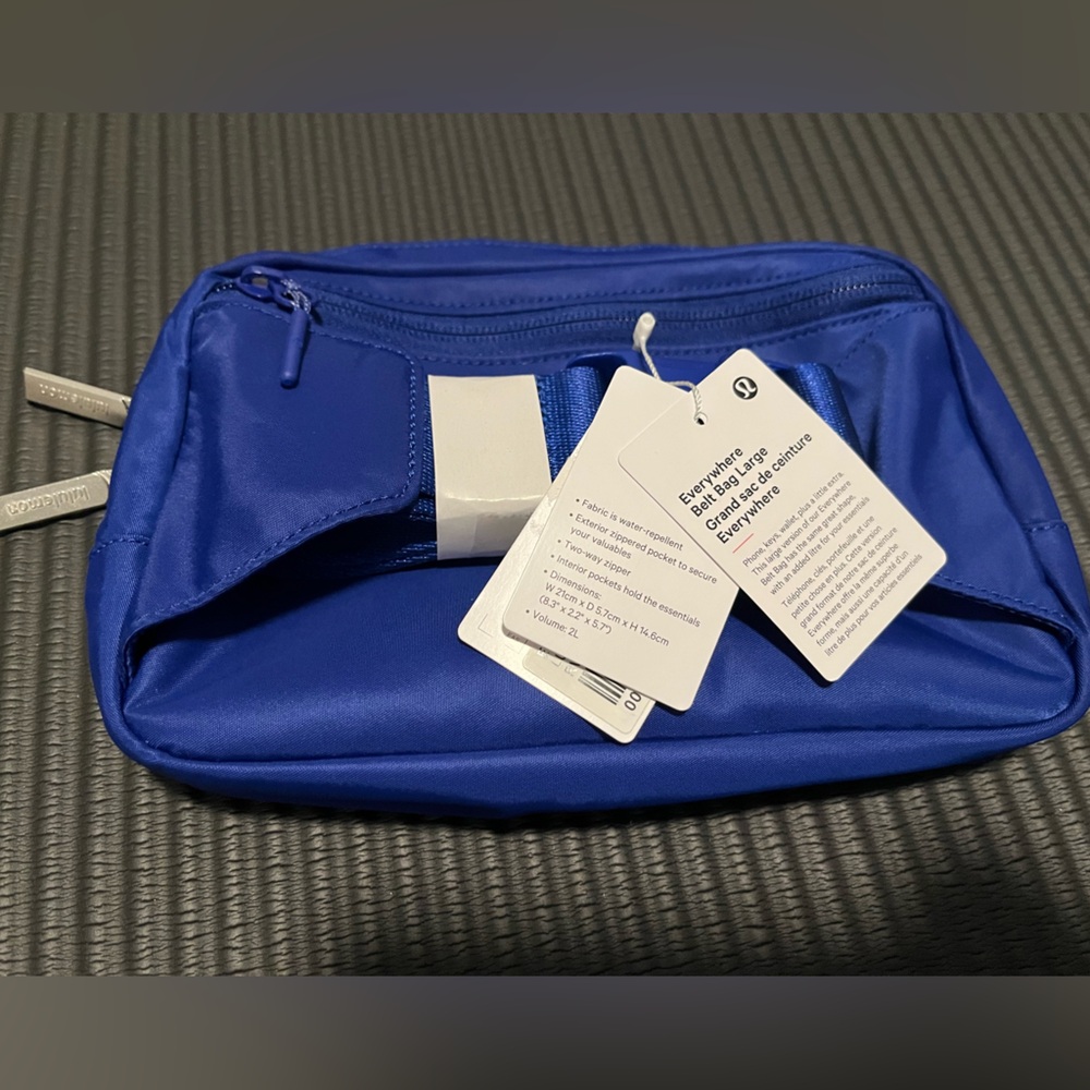 Lululemon Athletica Cobalt Blue Everywhere Belt Bag Large - Picture 2 of 5